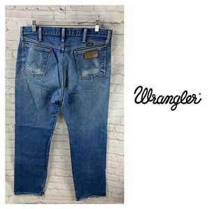Wrangler Vintage Straight Leg Jeans